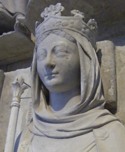 France Paris - St Denis Ermentrude 869 effigy 1263-4